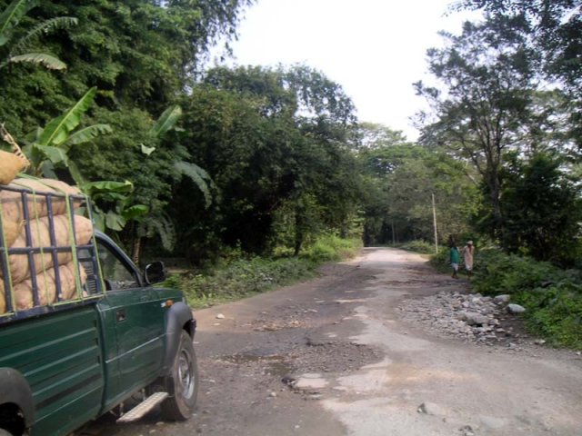 At this stage remaining bitumen is the problem