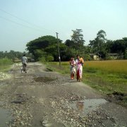 This was a sealed road