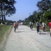 Only passable by bike